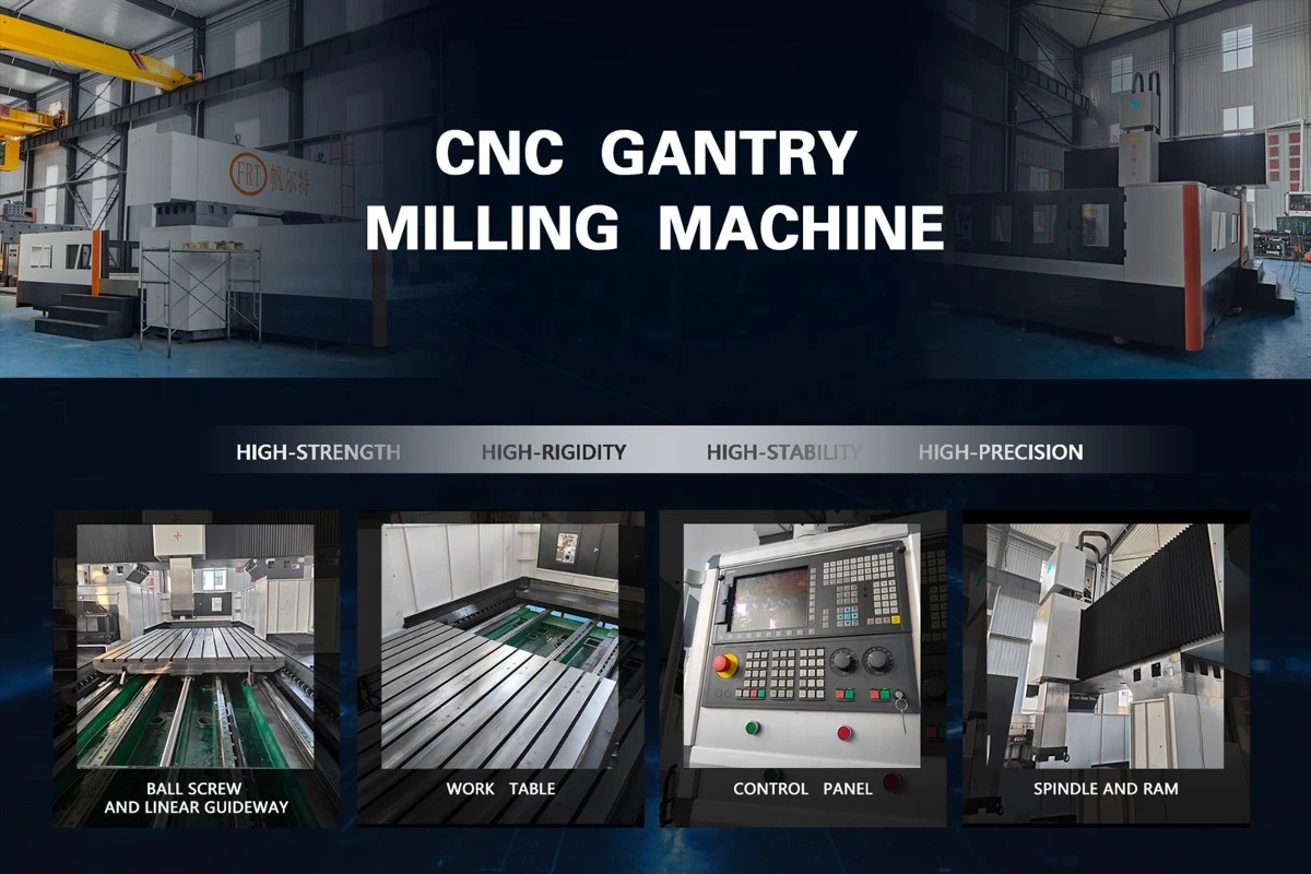 fixed beam cnc gantry milling machine fixed beam cnc gantry milling machine